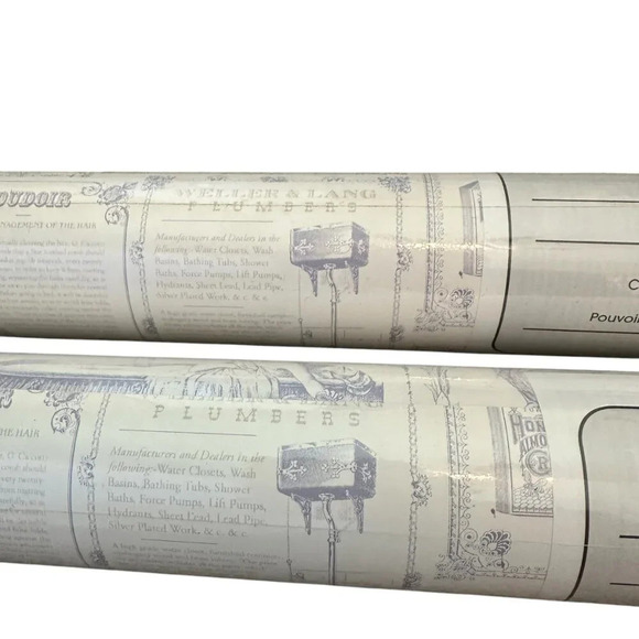 Warner House Vintage Wallpaper Two Rolls BAT1151 Victorian Ladies Home NEW NIP - Picture 5 of 10